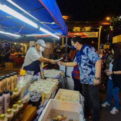 Sesi Turun Padang #JelajahBajet2023 ke Api-Api Night Food Market, Jalan Gaya, Kota Kinabalu, Sabah